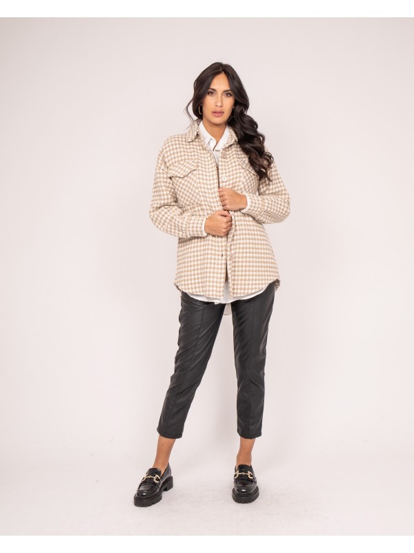 Surchemise pied de poule UVEL