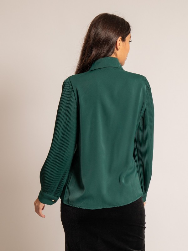 Chemise fluide ORFEO - Vert...