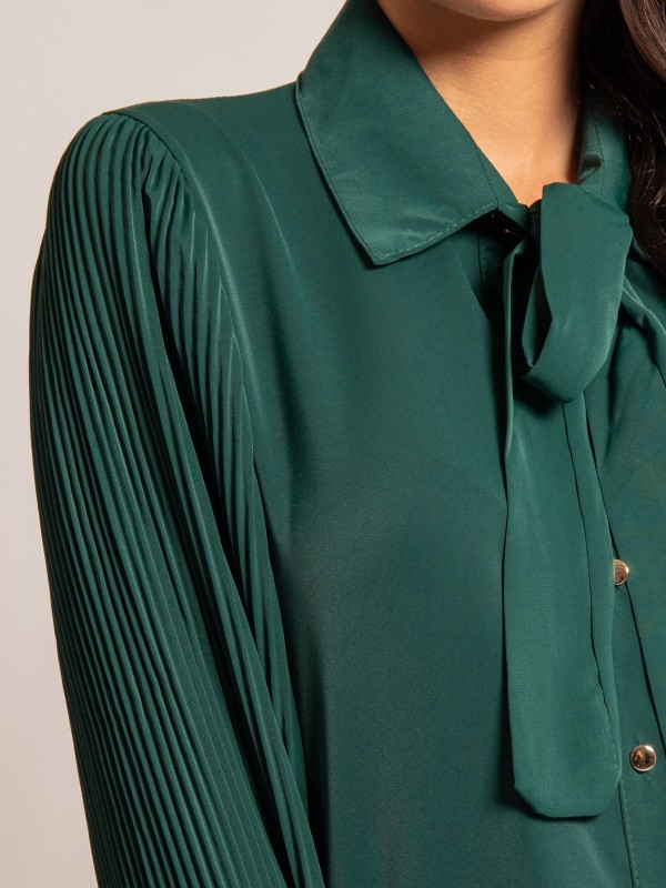 Chemise fluide ORFEO - Vert...