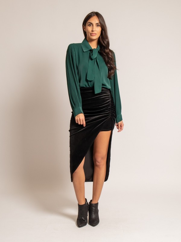 Chemise fluide ORFEO - Vert...