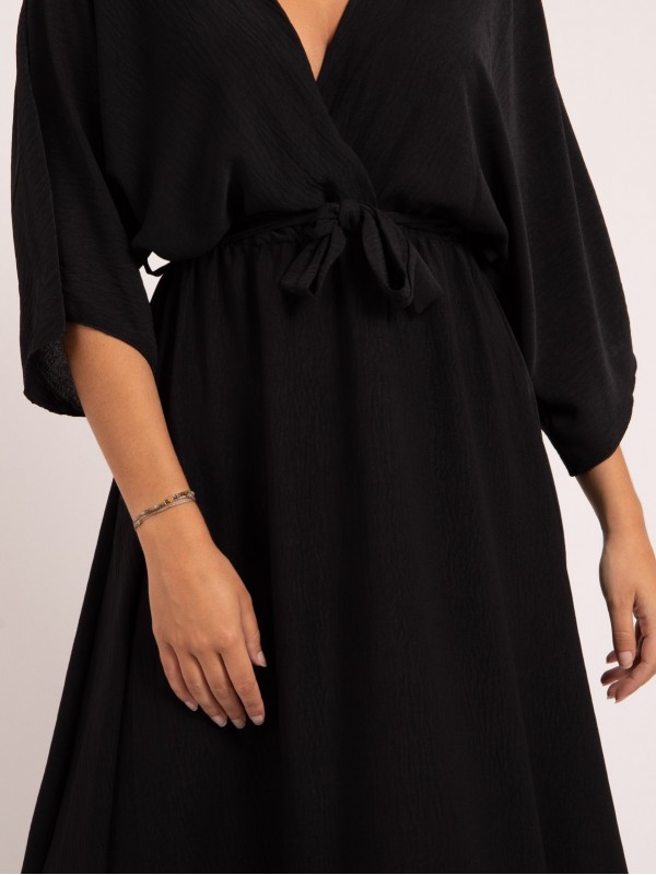 Robe longue IOANNA - Noir