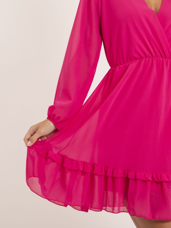 Robe courte IOLANDE - Rose