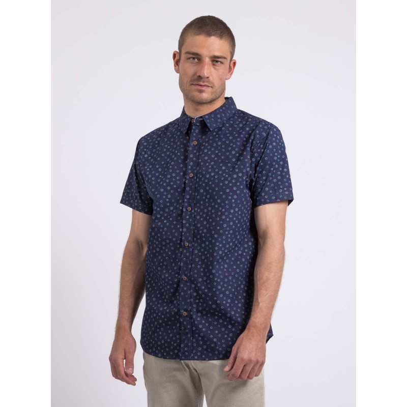 Chemise manches courtes motifs DAXARO