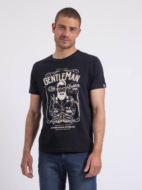 T-shirt col rond NAGORI -...