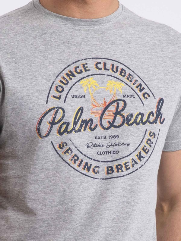 T-shirt col rond NAKIWOK