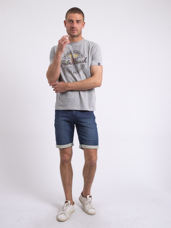 T-shirt col rond NAKIWOK