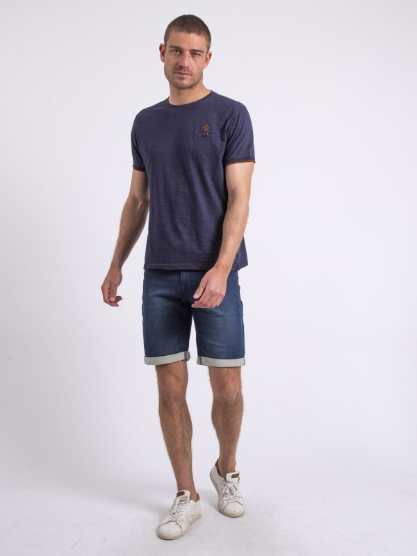 T-shirt col rond NAKOTOC -...