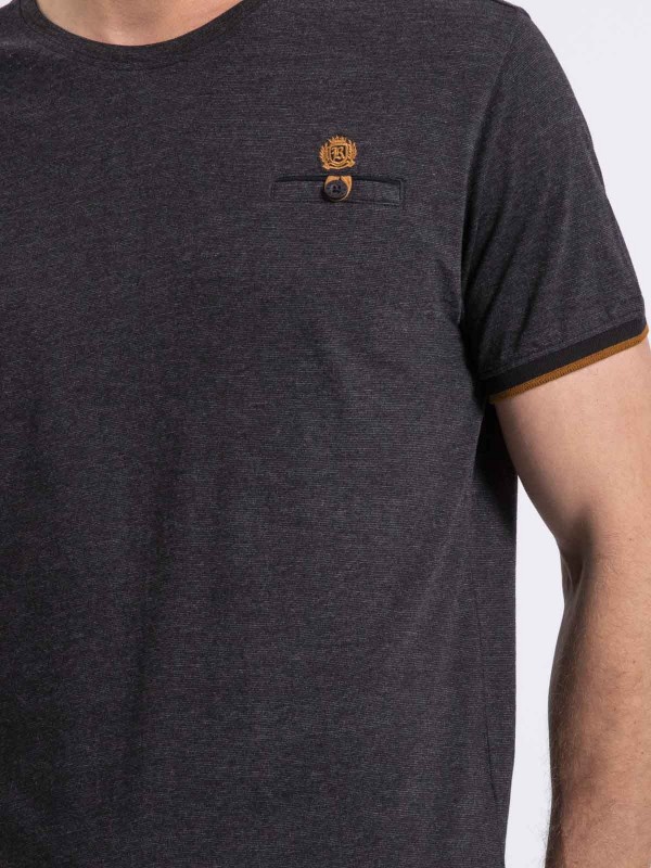 T-shirt col rond NAKOTOC -...