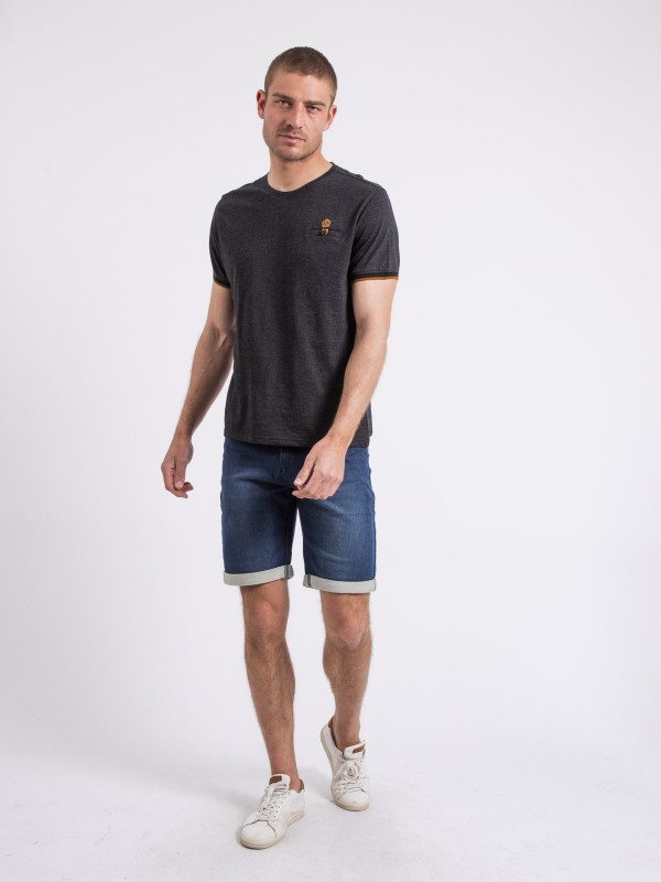 T-shirt col rond NAKOTOC -...