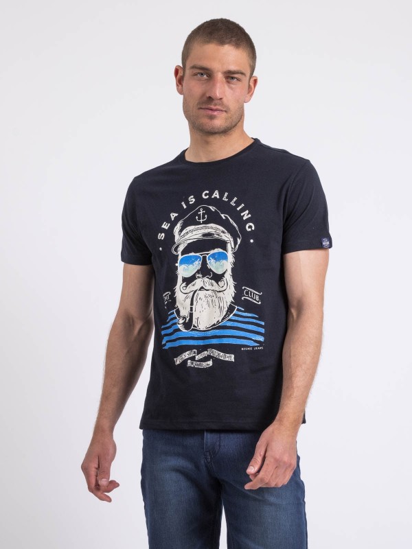 T-shirt col rond NALUPIRI -...