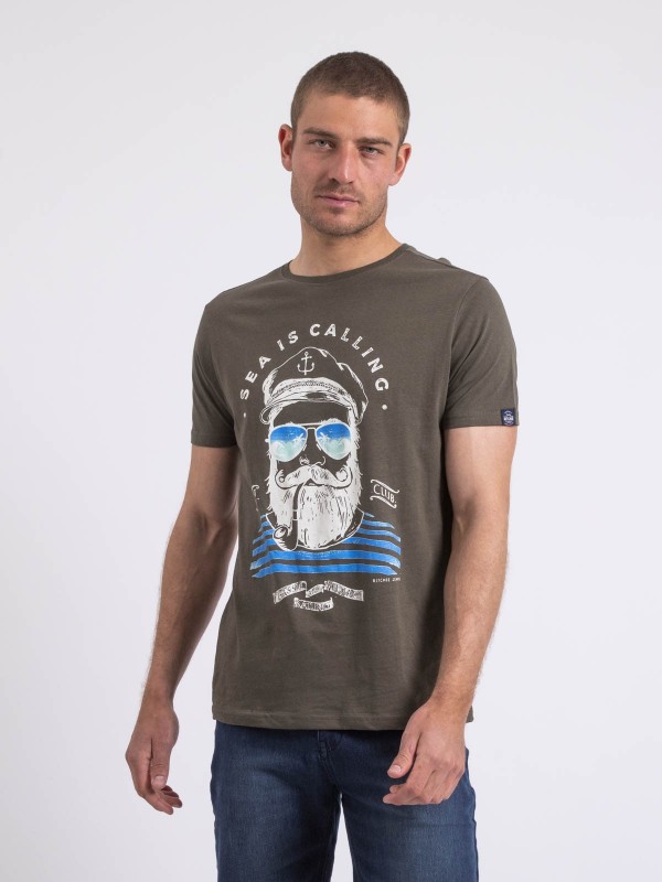 T-shirt col rond NALUPIRI -...