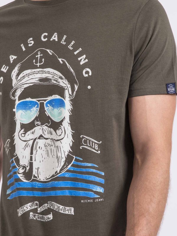 T-shirt col rond NALUPIRI -...