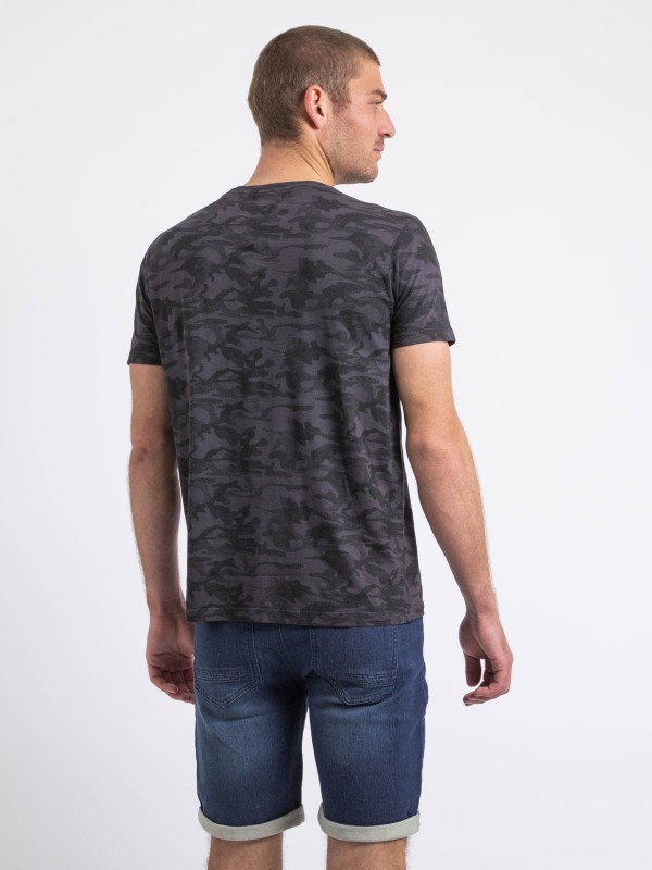 T-shirt col rond NILIMOUR -...