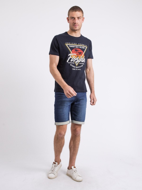 T-shirt col rond NILIPACK -...