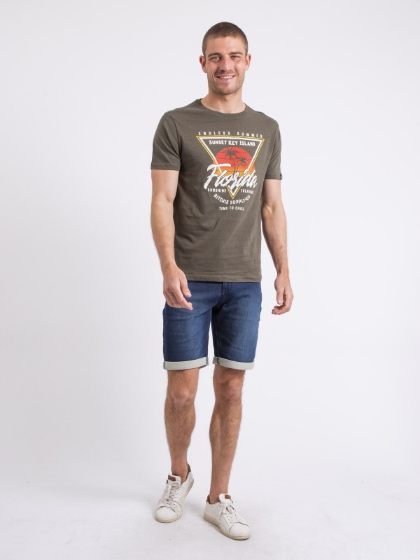 T-shirt col rond NILIPACK -...