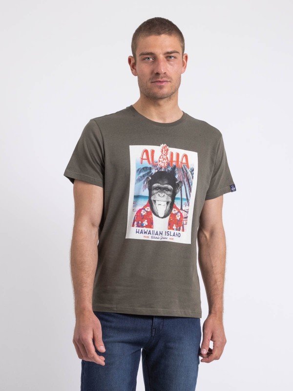 T-shirt col rond NIPAGOLO -...