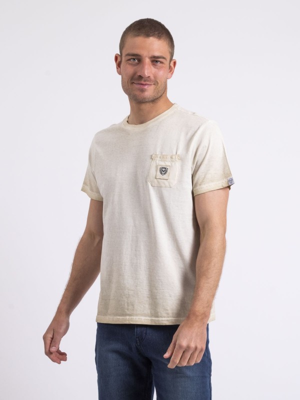 T-shirt col rond NIRAVELO -...