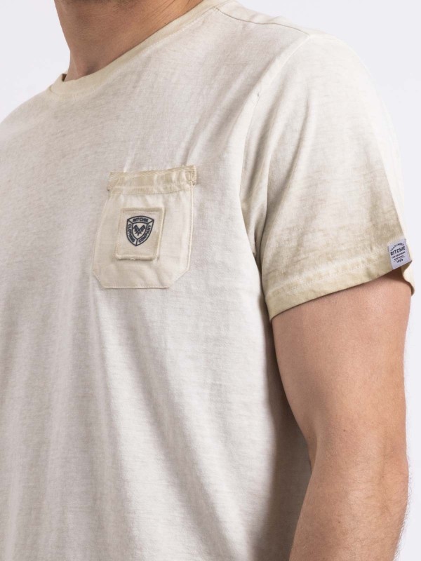 T-shirt col rond NIRAVELO -...