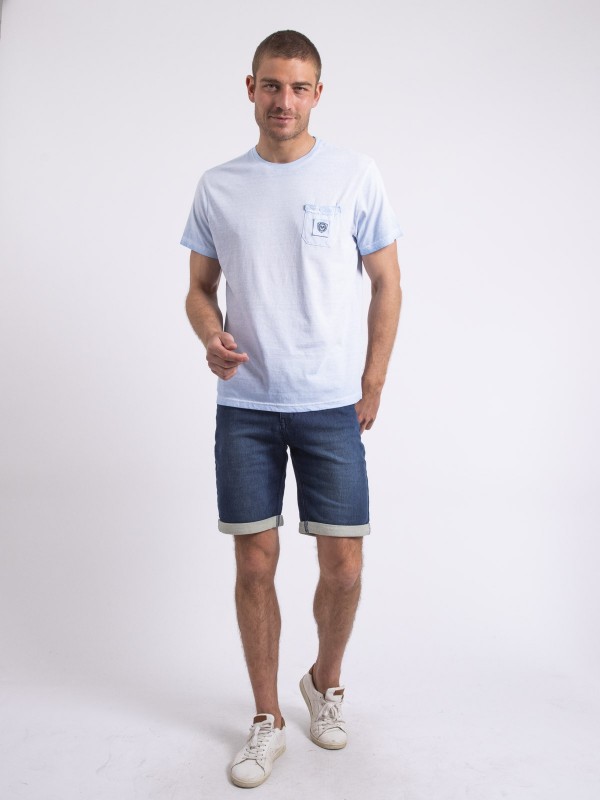 T-shirt col rond NIRAVELO -...