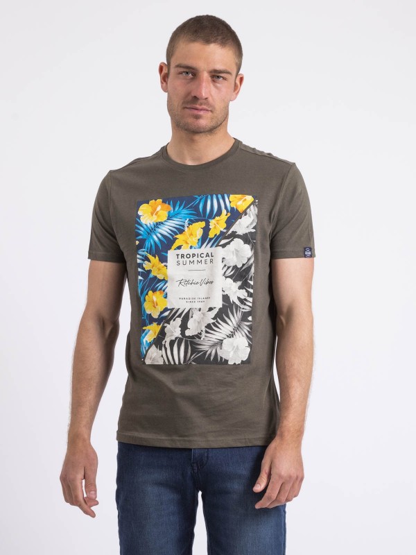 T-shirt col rond NIRAYMAN -...