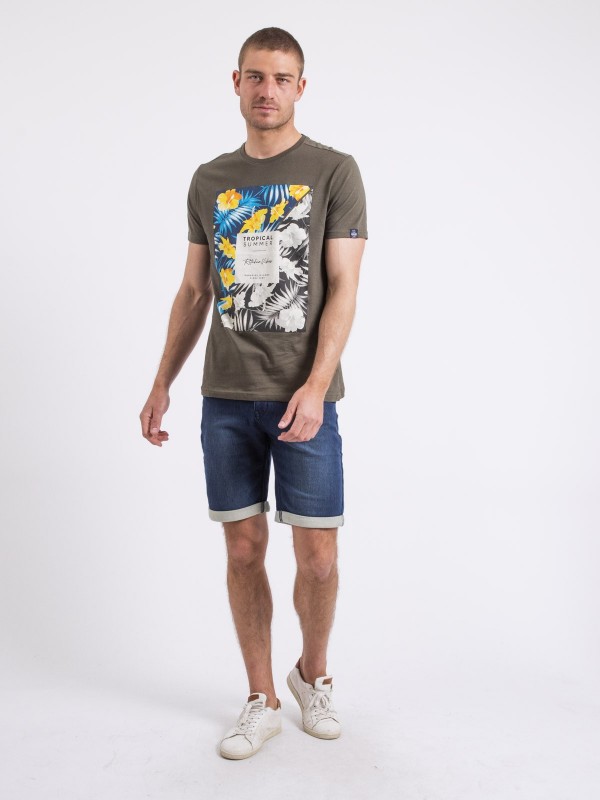 T-shirt col rond NIRAYMAN -...