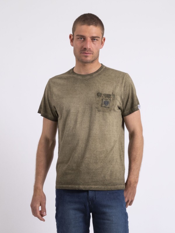 T-shirt col rond NIRAVELO -...