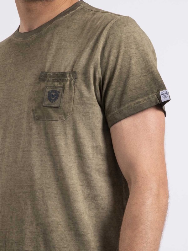 T-shirt col rond NIRAVELO -...