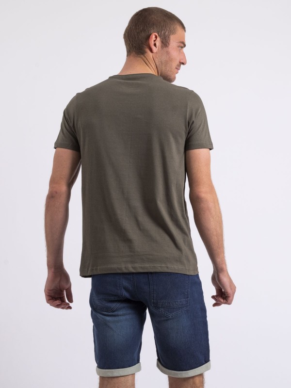 T-shirt col rond NIROULIO -...