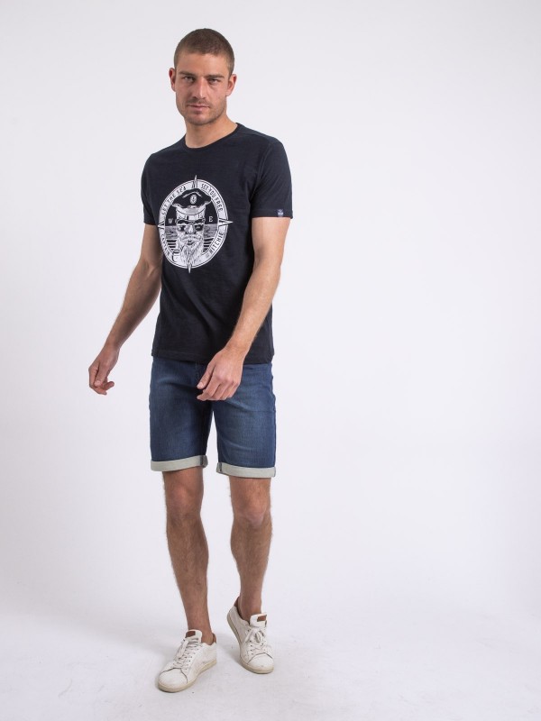 T-shirt col rond NOLOLAND -...