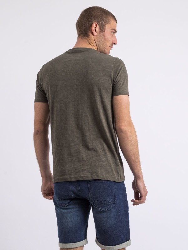 T-shirt col rond NOLOLAND -...