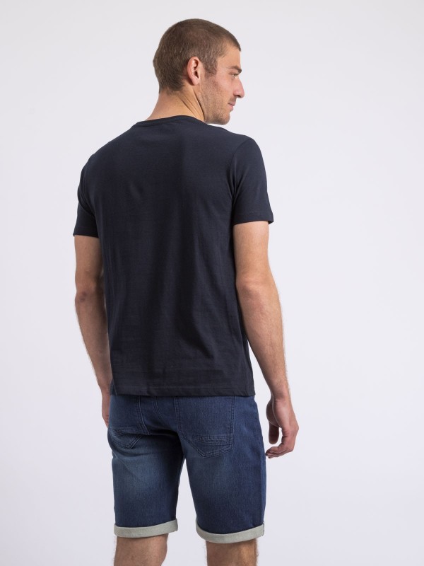 T-shirt col rond NOLPIX -...