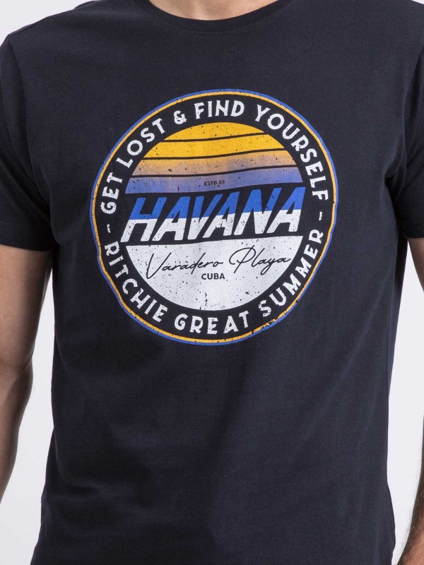 T-shirt col rond NOLPIX -...