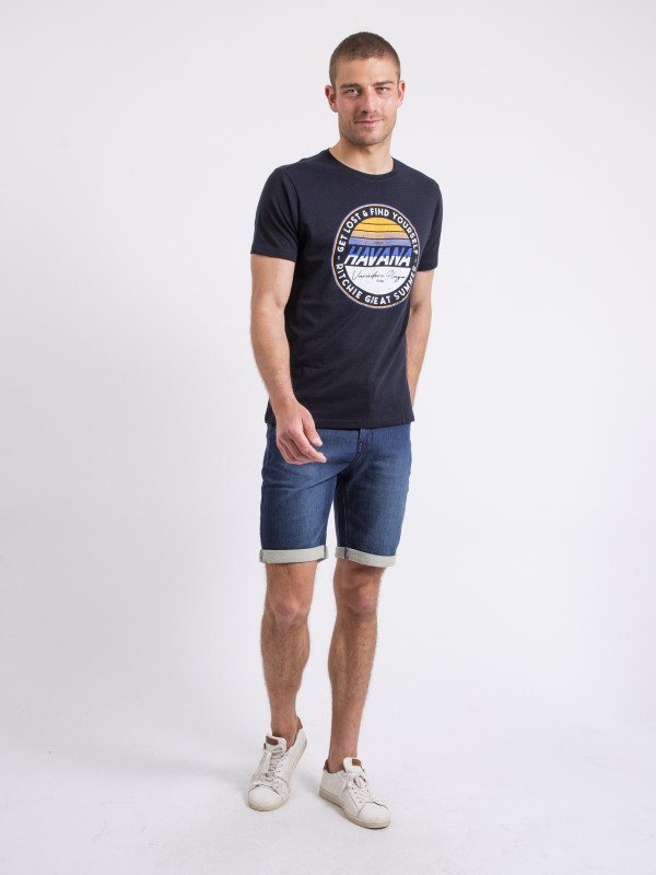 T-shirt col rond NOLPIX -...