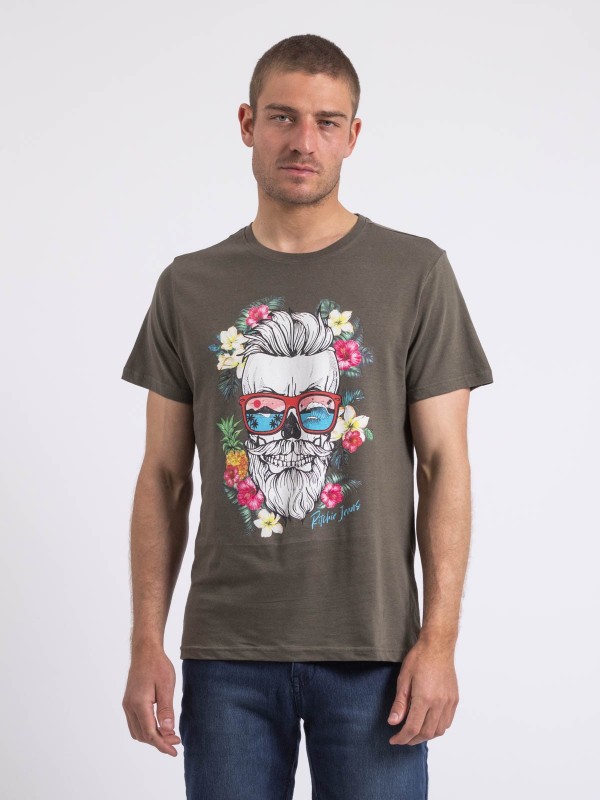 T-shirt col rond NOPILUCA -...