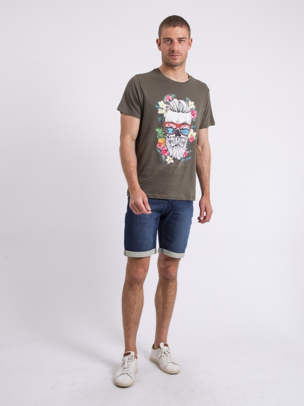 T-shirt col rond NOPILUCA -...