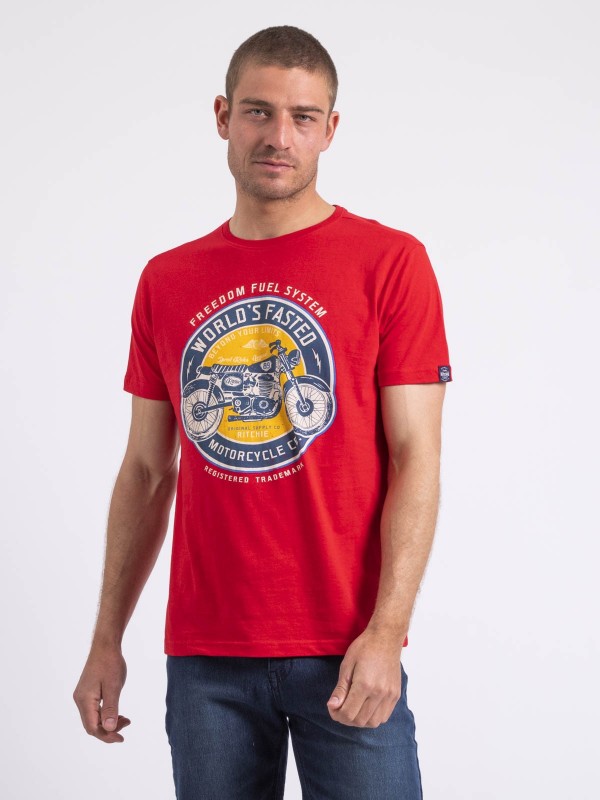 T-shirt col rond NOUCAS