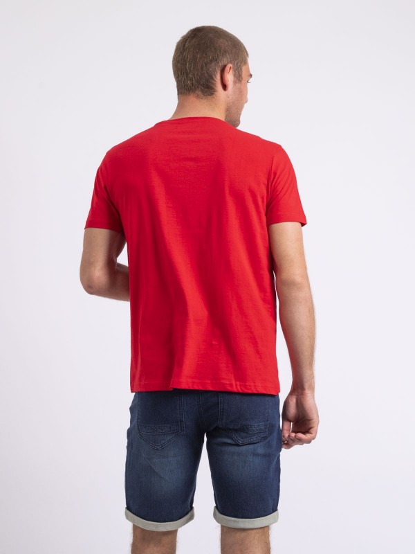 T-shirt col rond NOUCAS -...