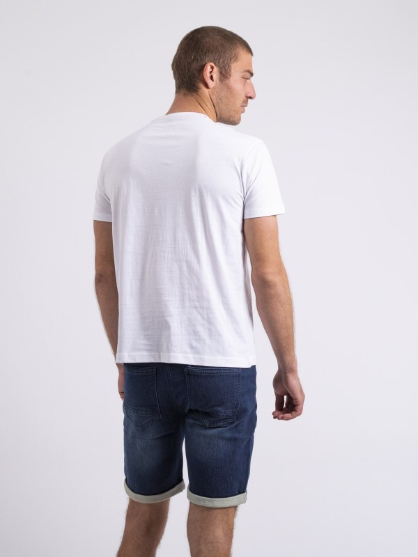 T-shirt col rond NOUMARS -...