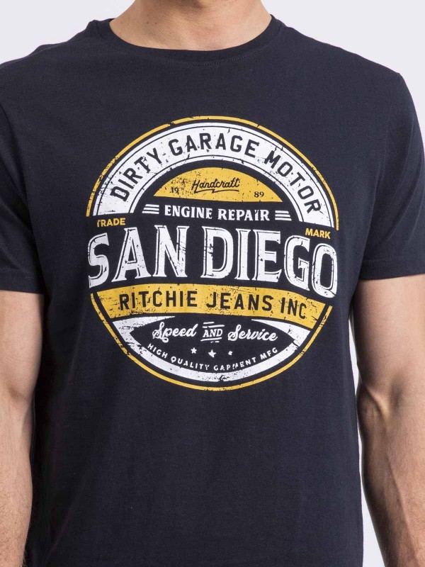 T-shirt col rond NOUMARS -...