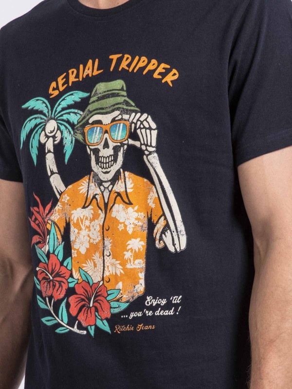 T-shirt col rond NULRIK -...