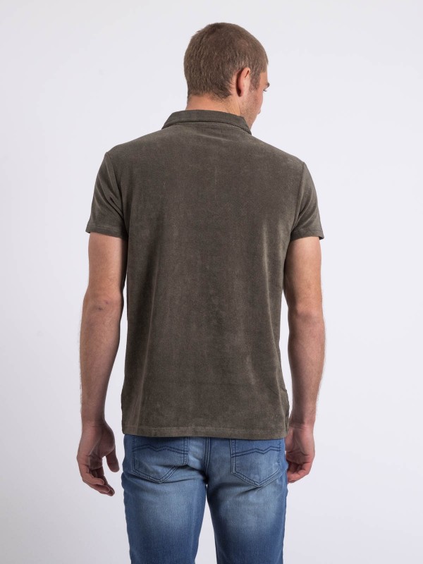 Polo manches courtes éponge...