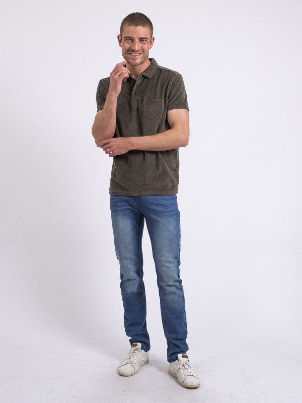 Polo manches courtes éponge...