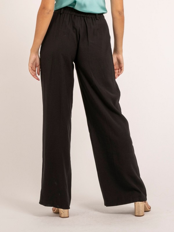 Pantalon large ELIRESS - Noir