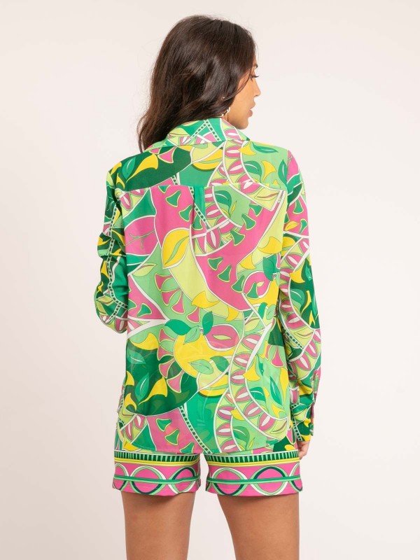 Chemise motifs OMBELLE