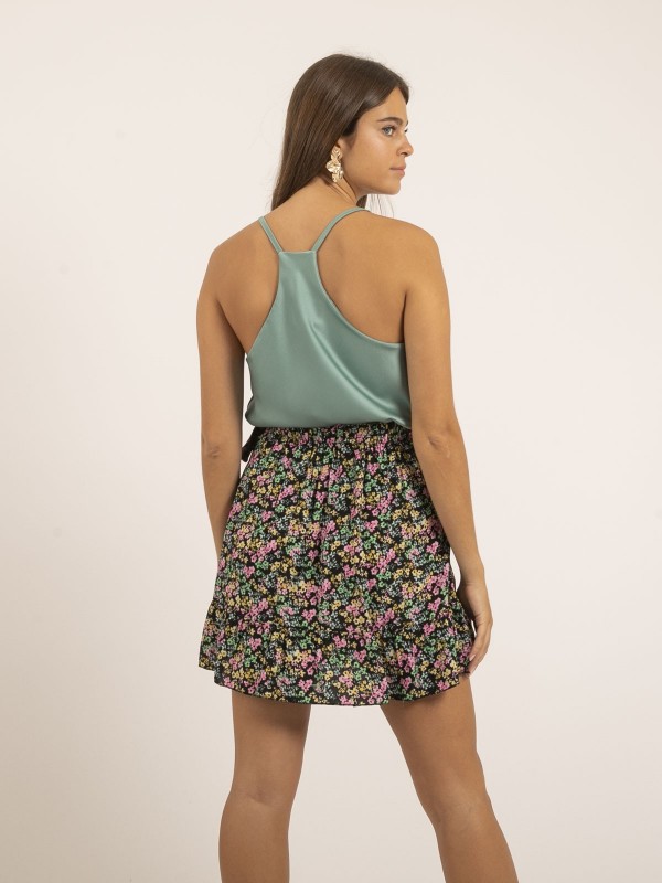 Jupe courte motifs XELPA