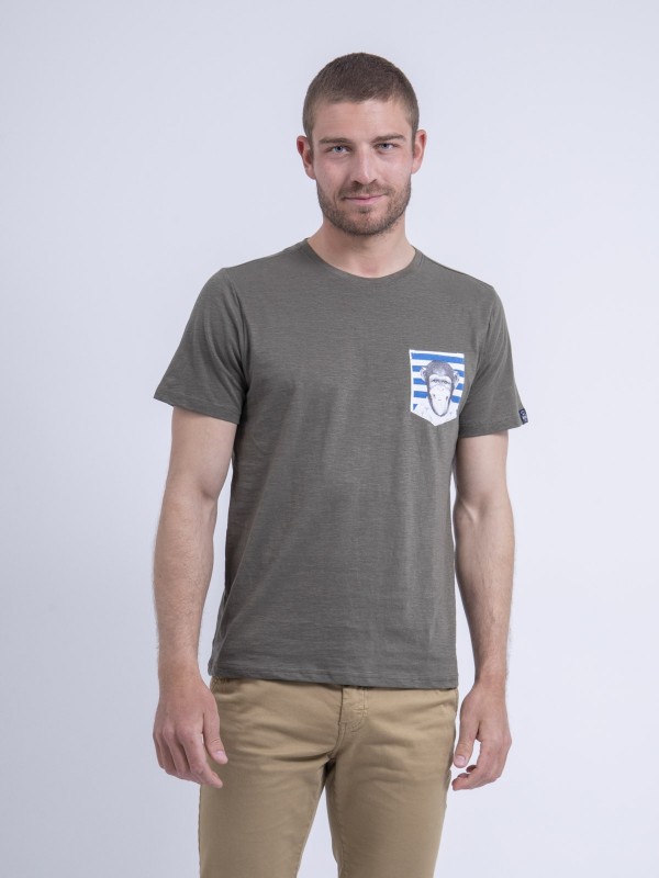 T-shirt col rond NINJATOL -...