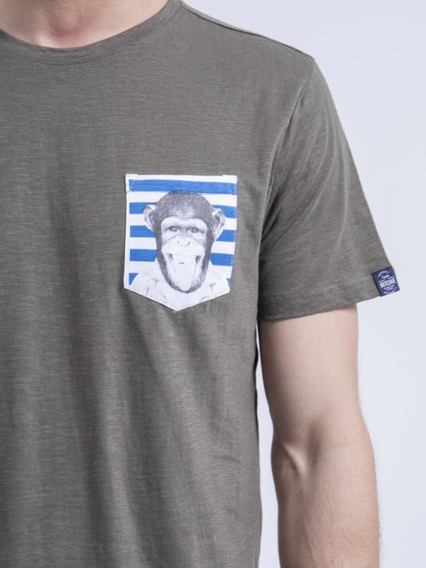 T-shirt col rond NINJATOL -...