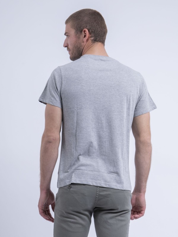 T-shirt col rond NUSKINO -...