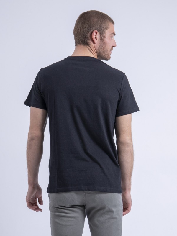 T-shirt col rond NUSKINO -...