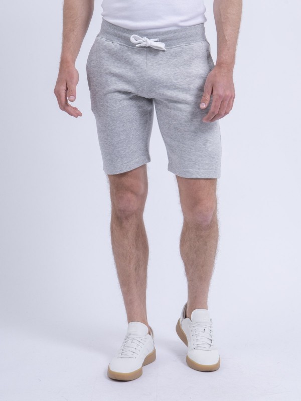 Bermuda molleton BIDMIN - Gris